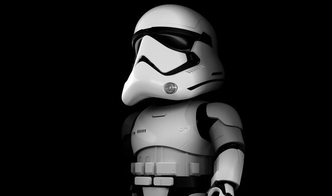 Der neue Roboter im Stormtrooper-Design