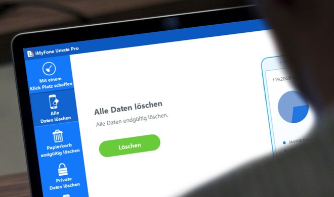iMyfone Umate Pro auf dem MacBook Pro