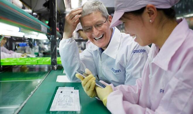 Auch die iPhone-Produktion von Foxconn wäre von einem Produktionsstop bedroht