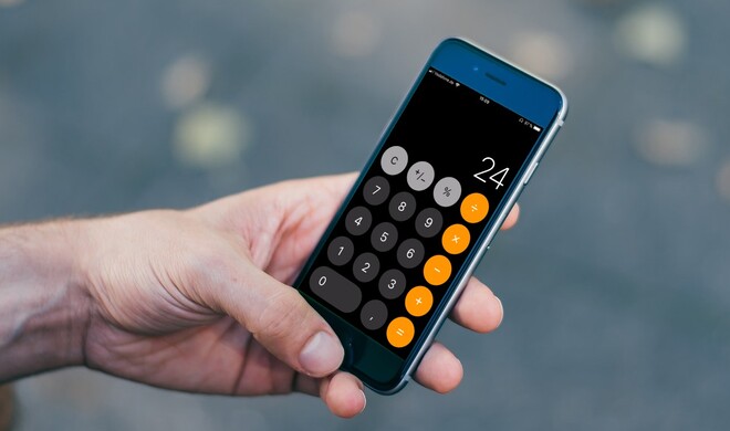 Wer zu schnell tippt, bekommt für 1+2+3 unter iOS 11 als Ergebnis 24