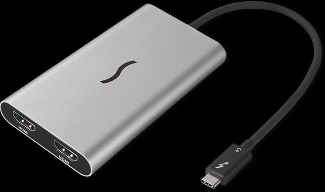 Adapter von Sonnet belebt nur einen USB-C-Port für zweimal HDMI