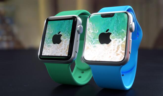 Könnte so eine Apple Watch mit Face ID aussehen?