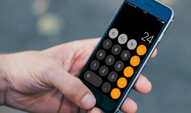 iOS 11 Taschenrechner kam nicht hinterher