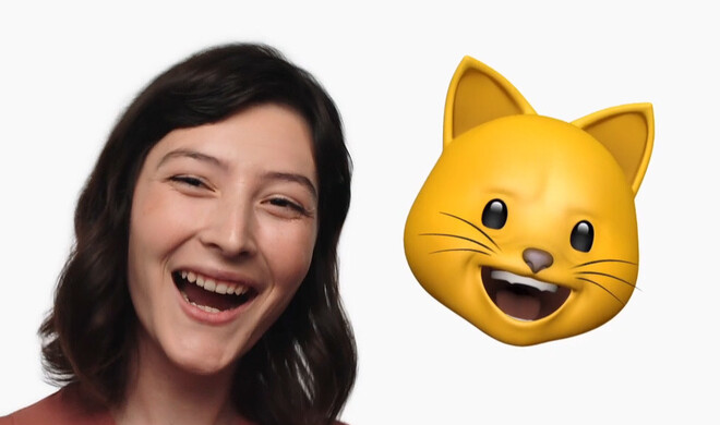 Animojis arbeiten mit Gesichtsausdrücke