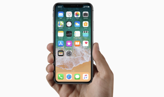 Das iPhone X hat einen Einhandmodus