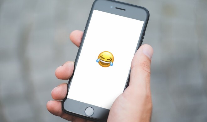 Das Freudentränen-Emoji wird am häufigsten von US-Apple-Nutzern verschickt