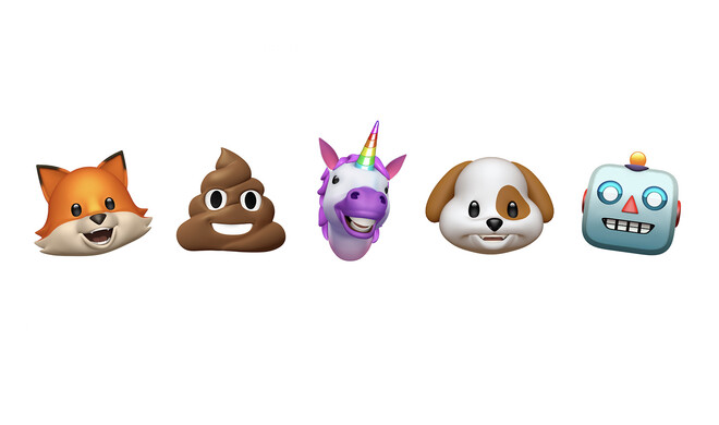 Da freuen sich die Animojis