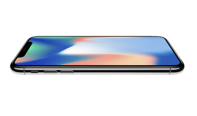 Im Vollbildmodus sieht man die Aussparung für die Frontkamera besonders