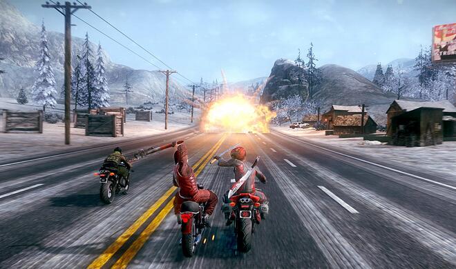 Screenshot aus Road Redemption