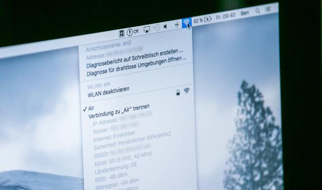 Sie können Ihre WLAN-Verbindung ganz einfach trennen