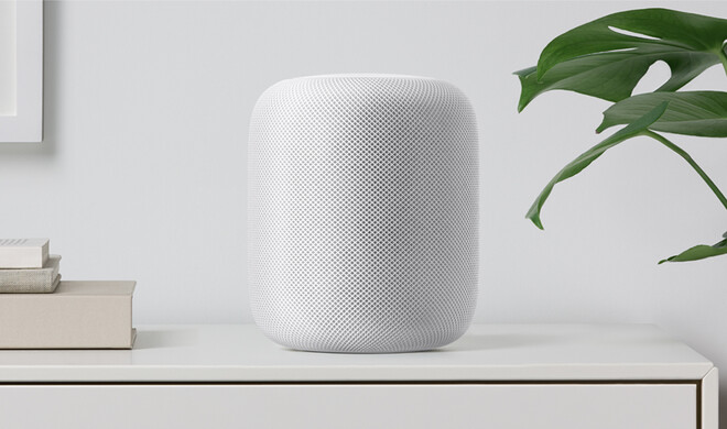 Der HomePod in Weiß