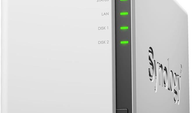 Die Dateidienste der Diskstation sorgen dafür, dass Time Machine den gemeinsamen Ordner im Netzwerk findet.