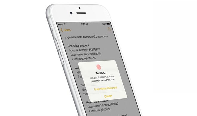 So leicht versehen Sie Notizen mit Passwörtern