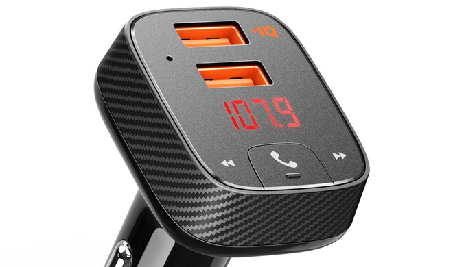 Anker Roav Bluetooth FM Transmitter mit Auto-Finder und Freisprecheinrichtung