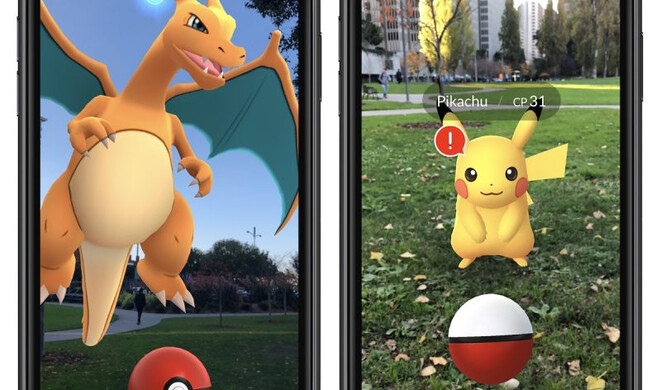 Pokémon GO auf dem iPhone X