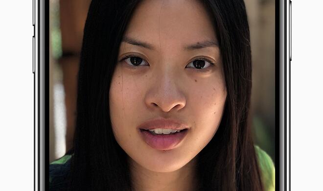 iPhone X mit Porträtlicht-Fotografie