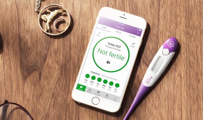 Zur Vorhersage der Fruchtbarkeit wird unter anderem die Temperatur gemessen