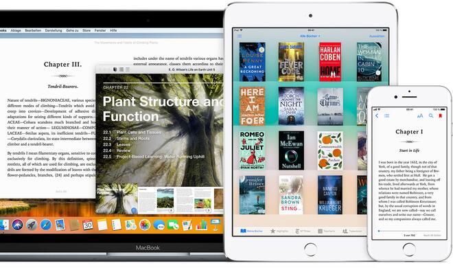 Der iBook-Store könnte bald ein neues Design erhalten