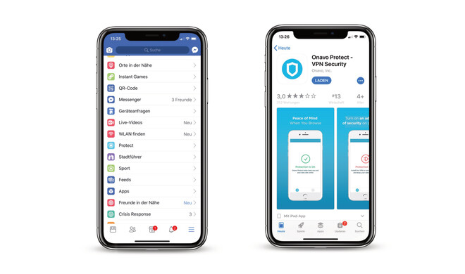 Der neue Menüeintrag führt direkt in den App Store