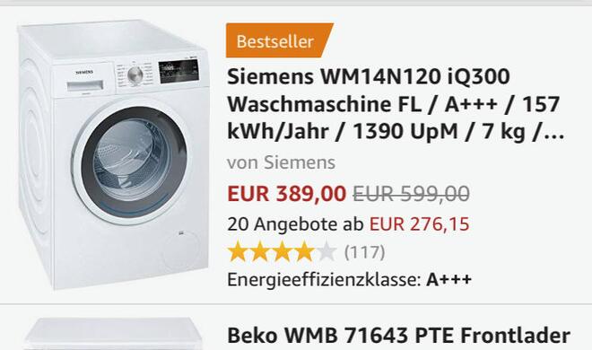 Natürlich haben auch Großanbieter wie eBay und Amazon eigene Apps.