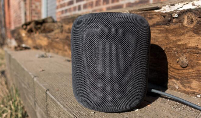 Das Design des Homepod ist schlicht und macht sich überall gut.