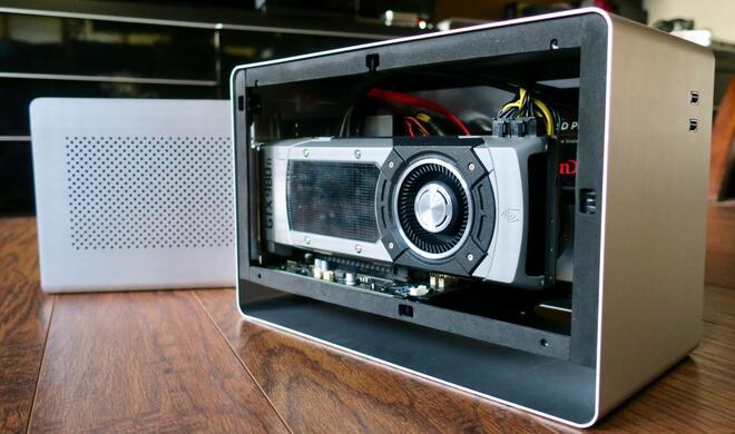 Mantiz Venus eGPU mit Nvidia GTX 980 TI