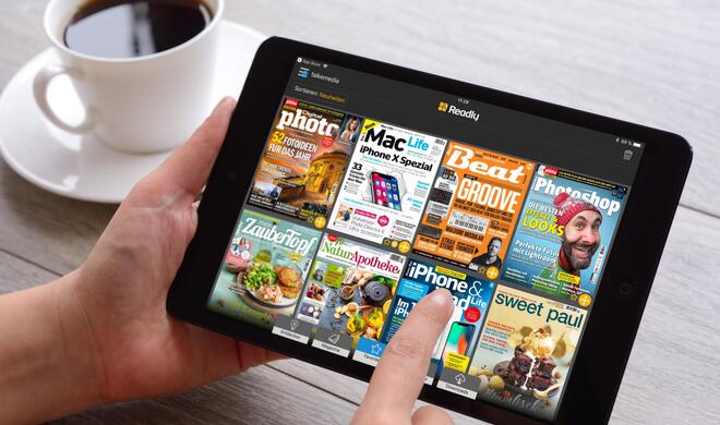 Readly auf dem iPad