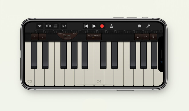 Auch Apples Musik-App GarageBand wurde heute aktualisiert