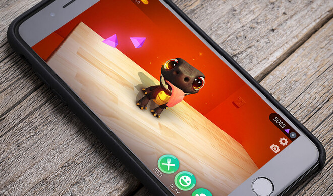 AR Dragon auf dem iPhone