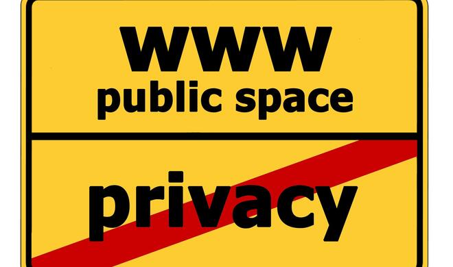 Hört im Internet die Privatsphäre auf?