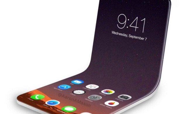 Könnte so ein faltbares iPhone ausschauen?