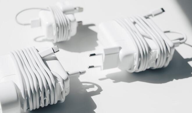 Kabelmanagement für Apples USB-C-Ladegeräte