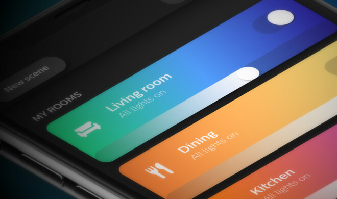 Philips Hue App auf dem iPhone