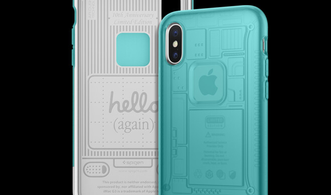 iPhone X im iMac-Retro-Look dank Spigen