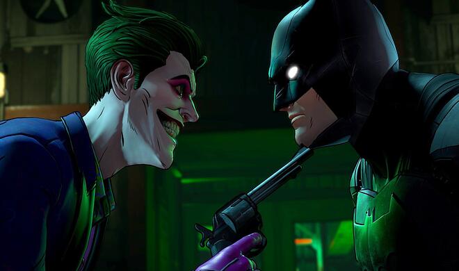 Batman und Joker in Batman: The Enemy Within