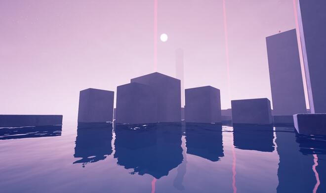 Screenshot aus Refunct