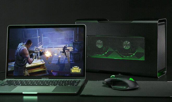 Razer Core X am MacBook Pro
