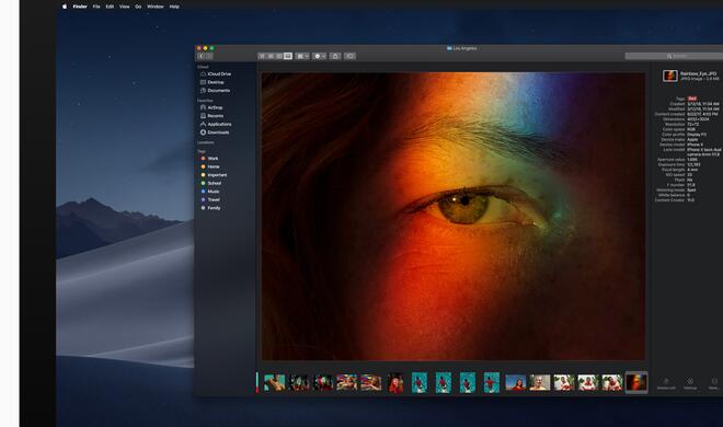 Dark Mode in macOS Mojave