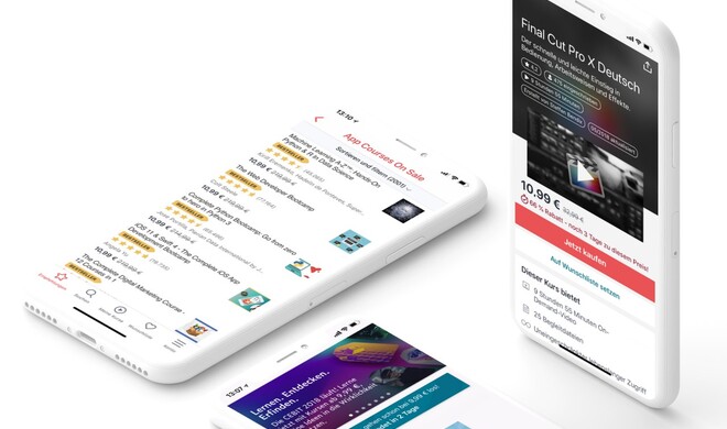 Videokurse zur Programmierung, Projektplanung, Sprachenlernen etc. deutlich günstiger