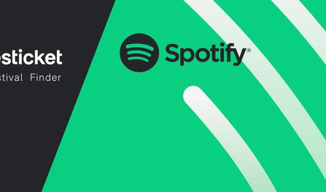 Festival-Karten auf der Basis von Spotify-Streams