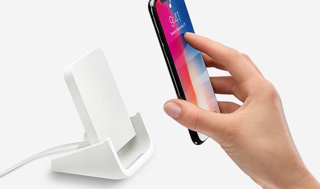 Logitech stellt drahtlosen Ladestand für iPhone X & iPhone 8 vor