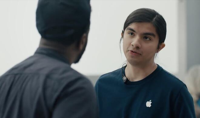 Szene aus der Samsung-Werbung