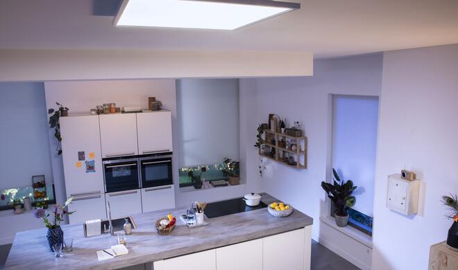 Philips Hue Aurelle in der Küche