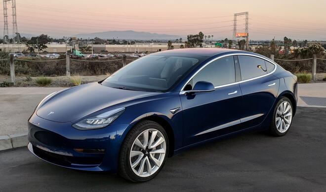 Elektroauto von Tesla