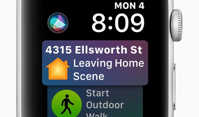 watchOS 5 mit Siri-Zifferblatt