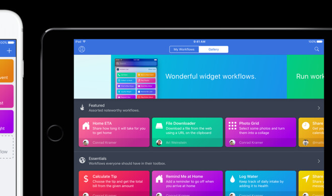 Workflows werden Siri Kurzbefehle 