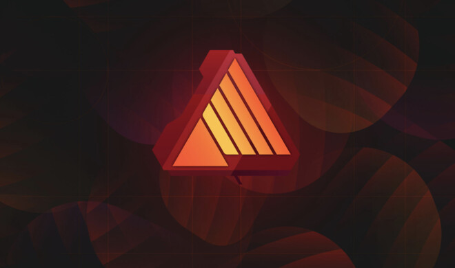 Affinity Publisher in Arbeit