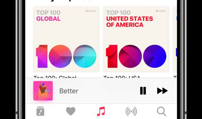 Apple Music Mit Eigenen Top 100 Charts In 116 Landern Mac Life apple music mit eigenen top 100 charts