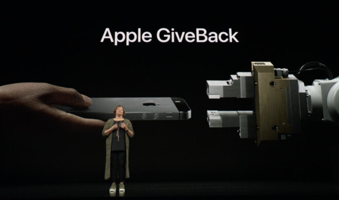 Geräte-Rücknahme prominent präsentiert.