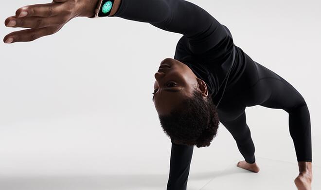 Apple Watch Series 4 versteht sich auch mit Yoga